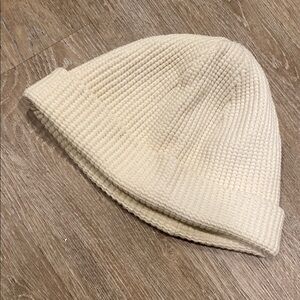Jackman Cream Knit Beanie